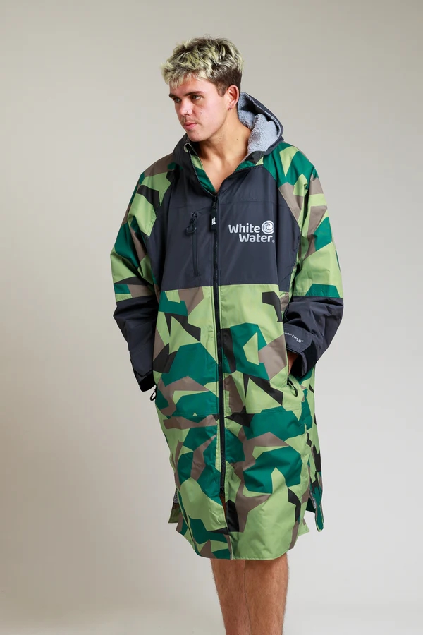 White Water Robes Adult Hard Shell Robes - Camo