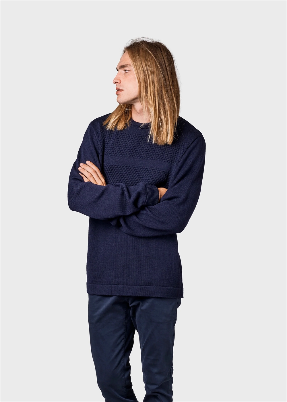 Klitmøller Collective Johan knit - Navy