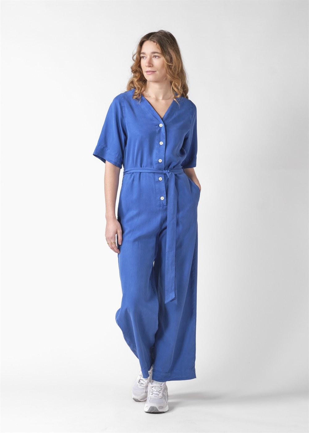 Klitmøller Collective Marna jumpsuit - Surf blue