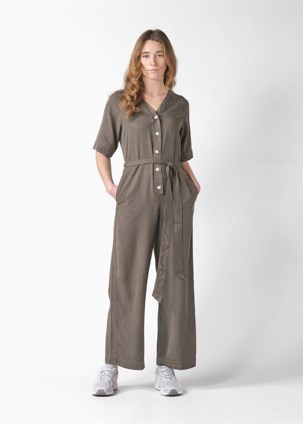 Klitmøller Collective Marna jumpsuit - Taupe