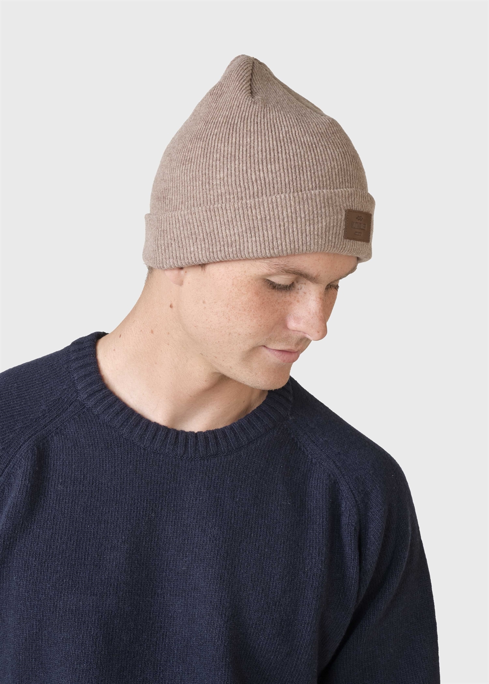 Klitmøller Collective - Men\'s, Rib Beanie - Sand
