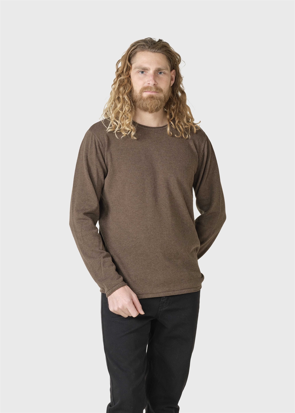 Klitmøller Collective Noah knit GOTS - Taupe