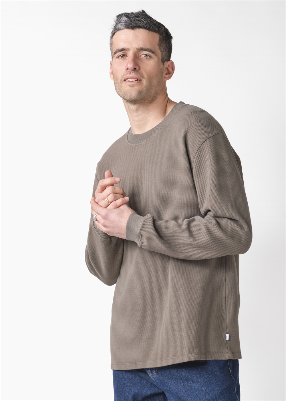 Klitmøller Collective Hudson LS tee OCS - Taupe