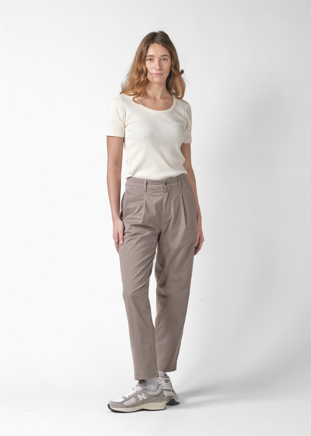 Klitmøller Collective Mette pants - Cashew