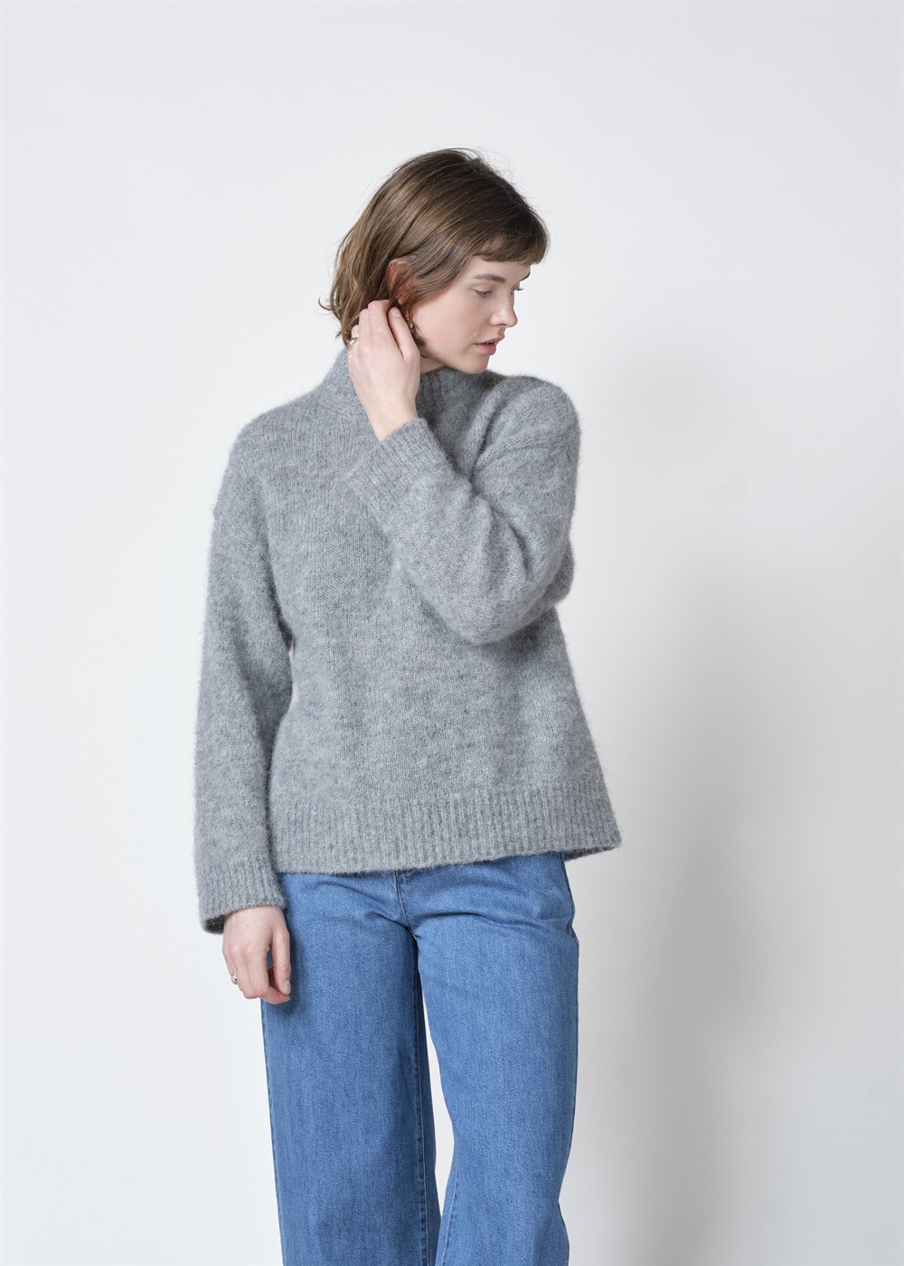 Klitmøller Collective Linden knit - Light Grey