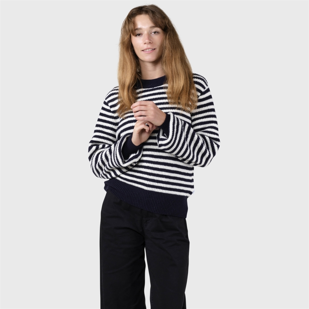 Klitmøller Collective Gunilla Knit - Navy/Cream