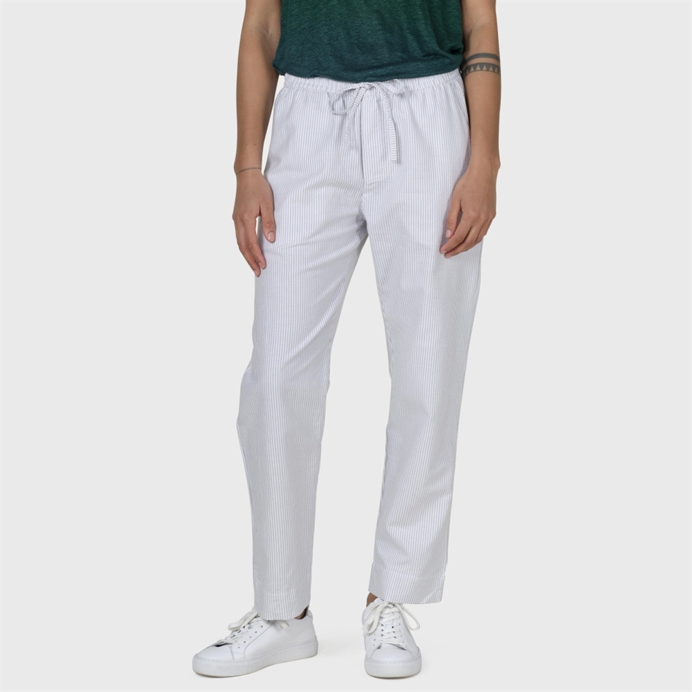 Klitmøller Collective Nicoline Striped Pant - White/Sand