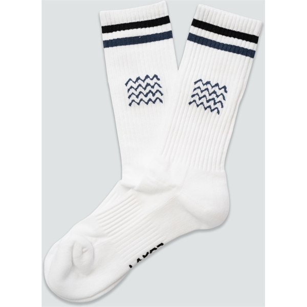 Lakor Seaway Tennis Socks - White