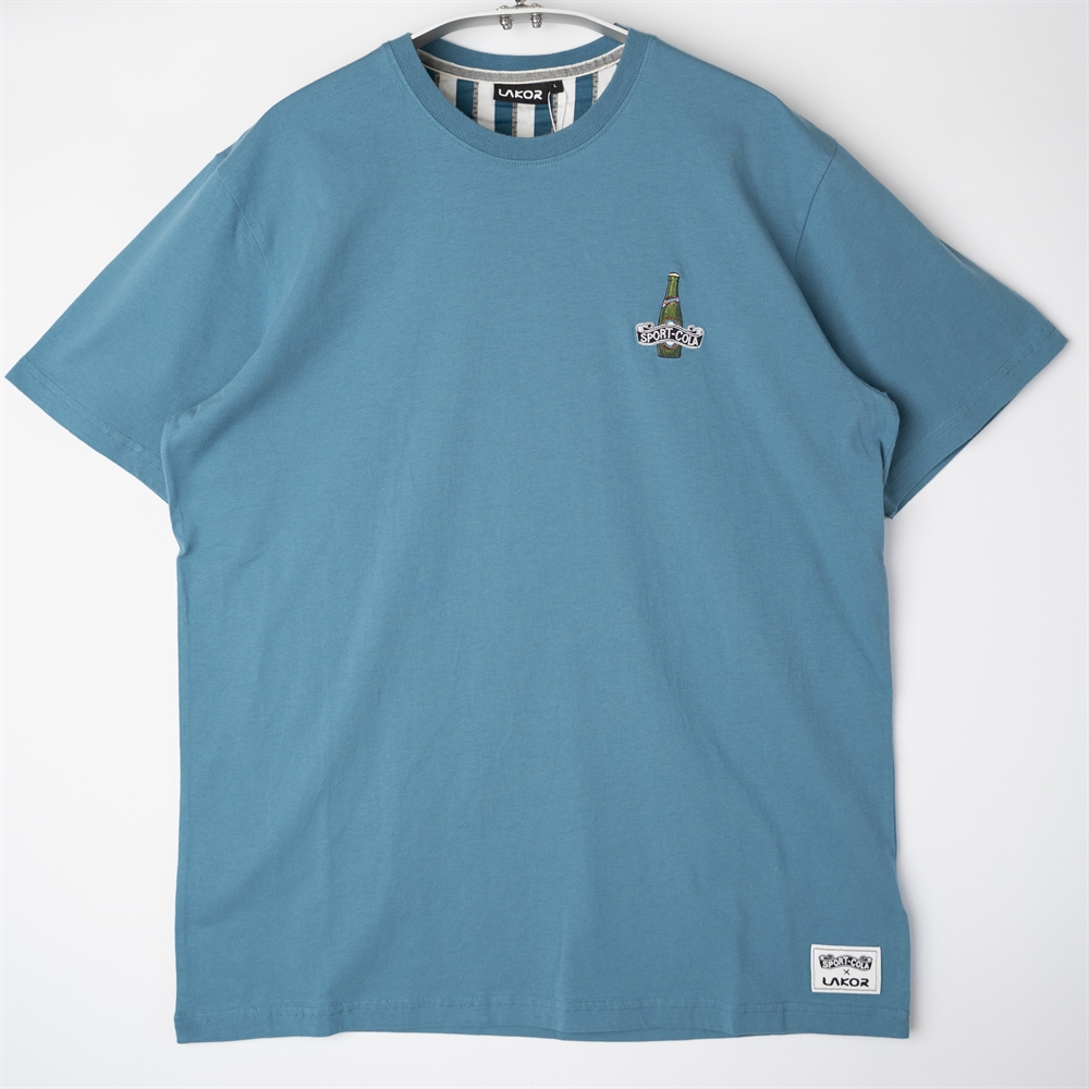 Lakor Mini Bottle T-shirt - Harbor Blue