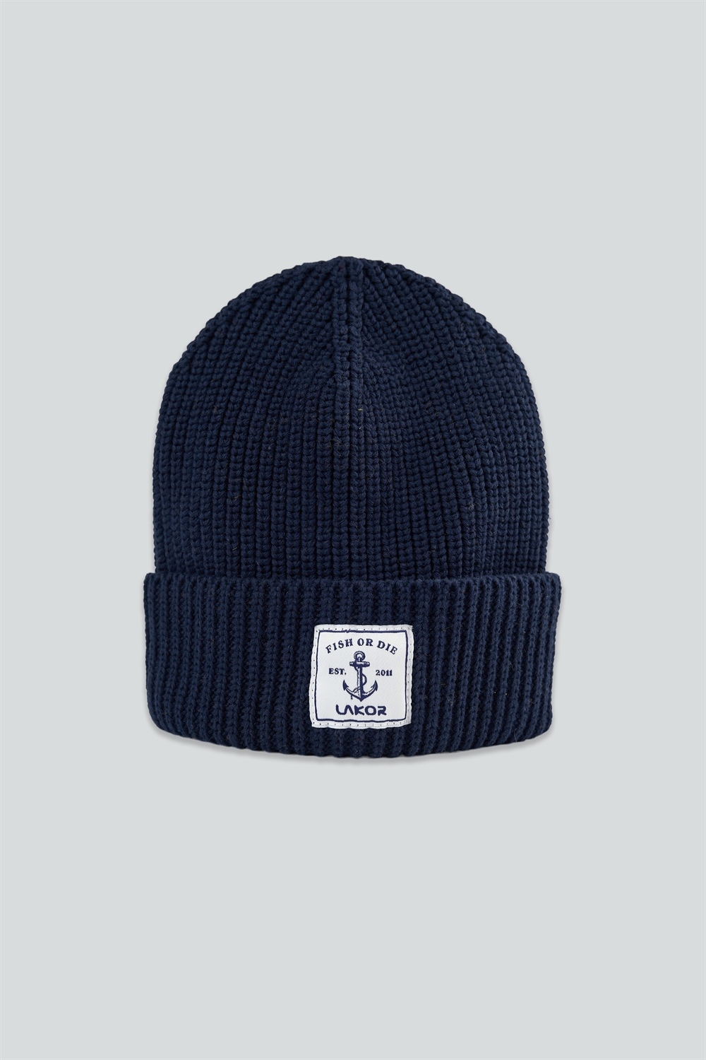 Lakor Cotton Beanie - Navy