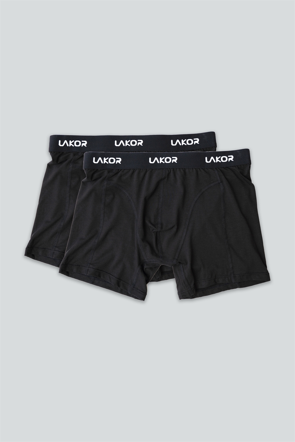 Lakor Bamboo Boxers 2-pack - Black