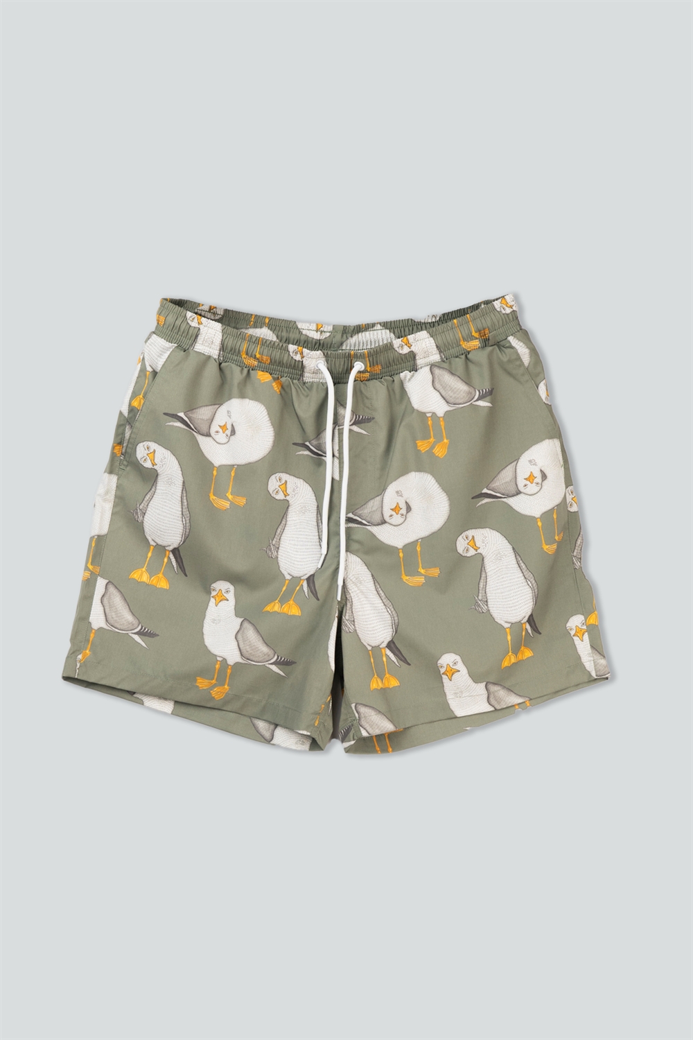 Lakor Flipping The Bird Swim Shorts - Sea Spray
