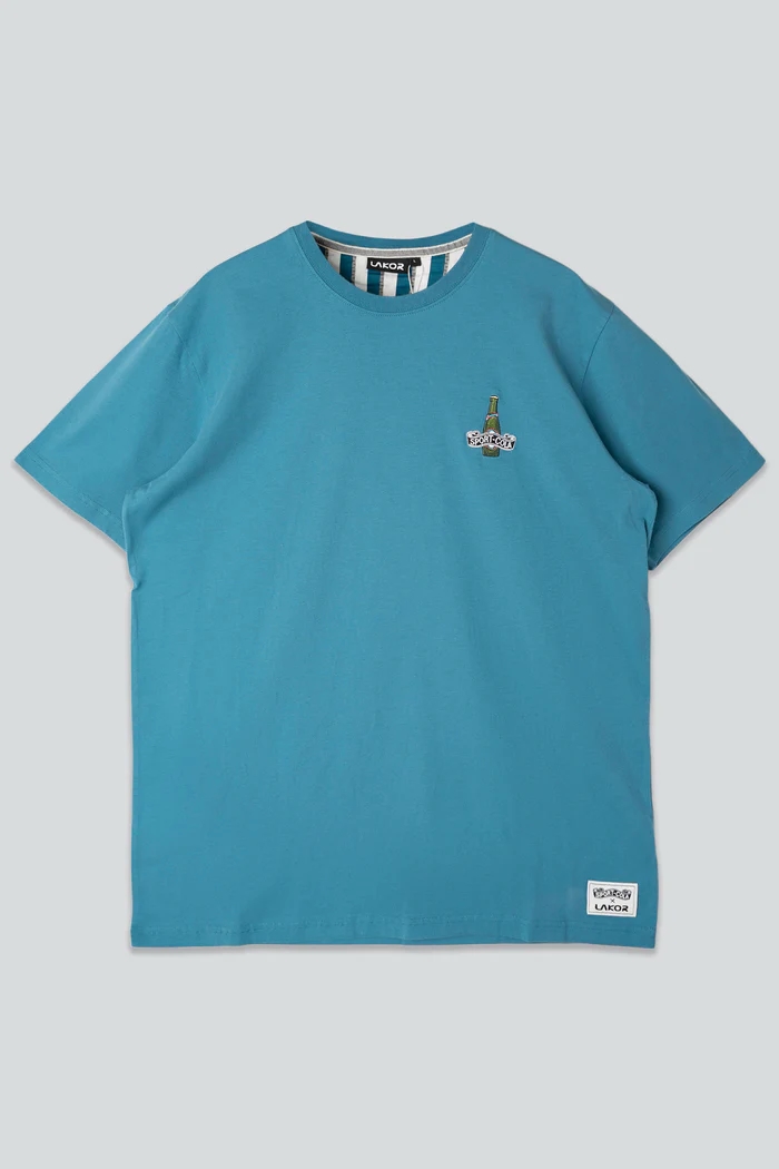 Lakor Mini Bottle T-shirt - Harbor Blue