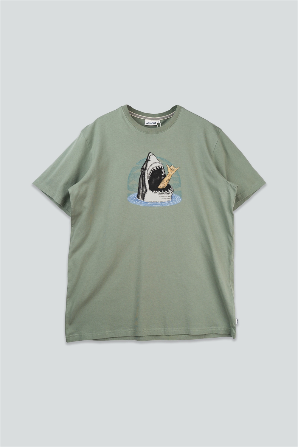 Lakor Shark Shaka T-shirt - Sea Spray