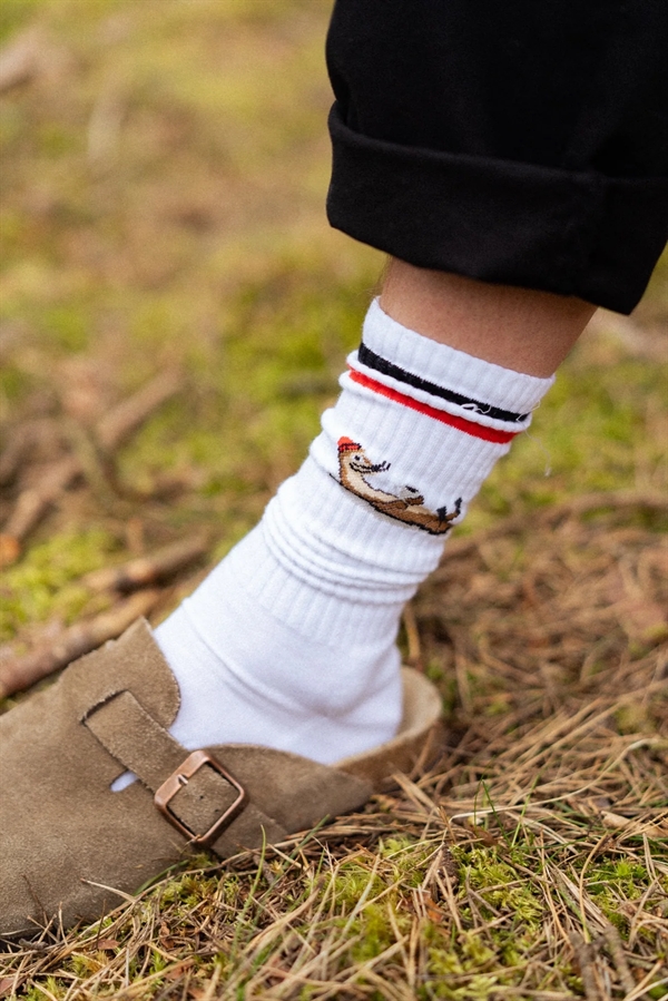 Lakor Flow Socks - White