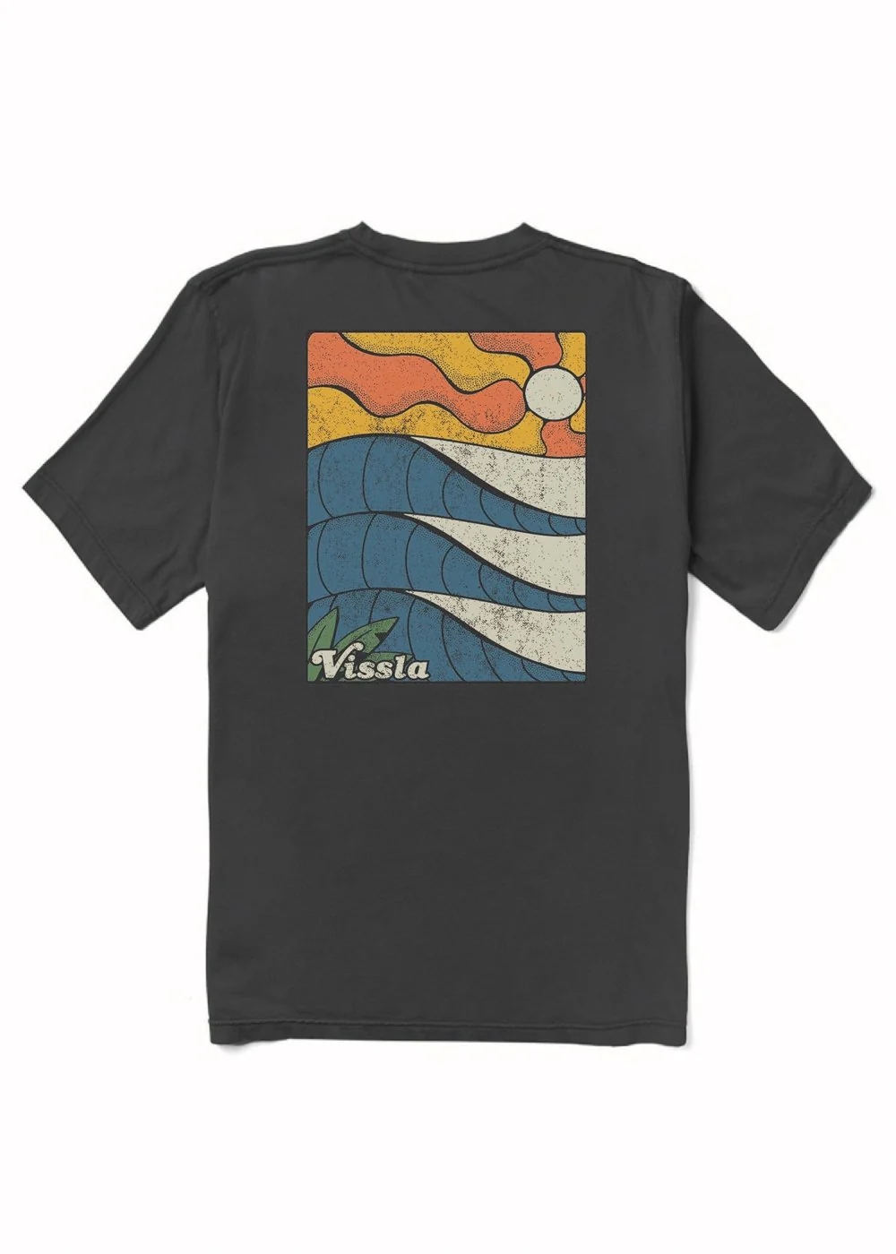 Vissla Caught Inside Premium Organic PKT T-Shirt - Phantom
