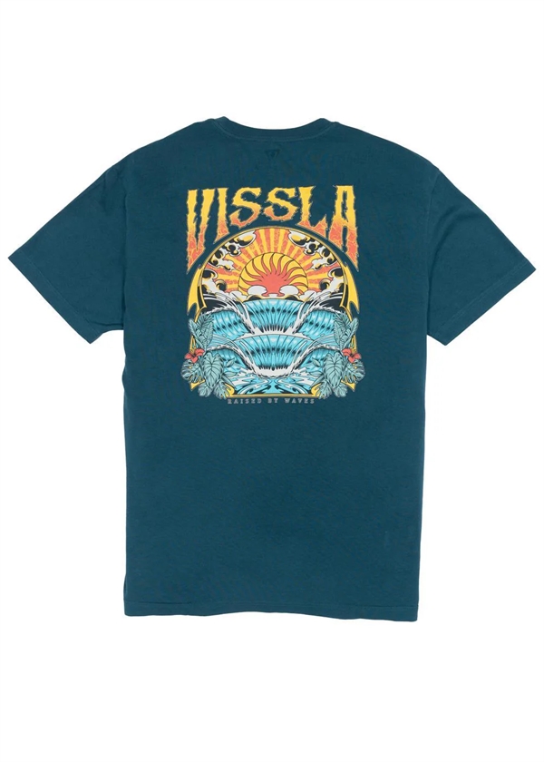 Vissla Firing Sesh SS Eco T-shirt - Midnight