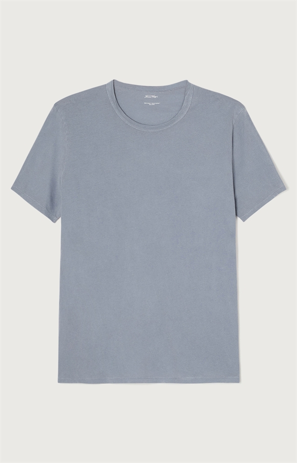 American Vintage Devon T-Shirt - Bleu Gris Vintage