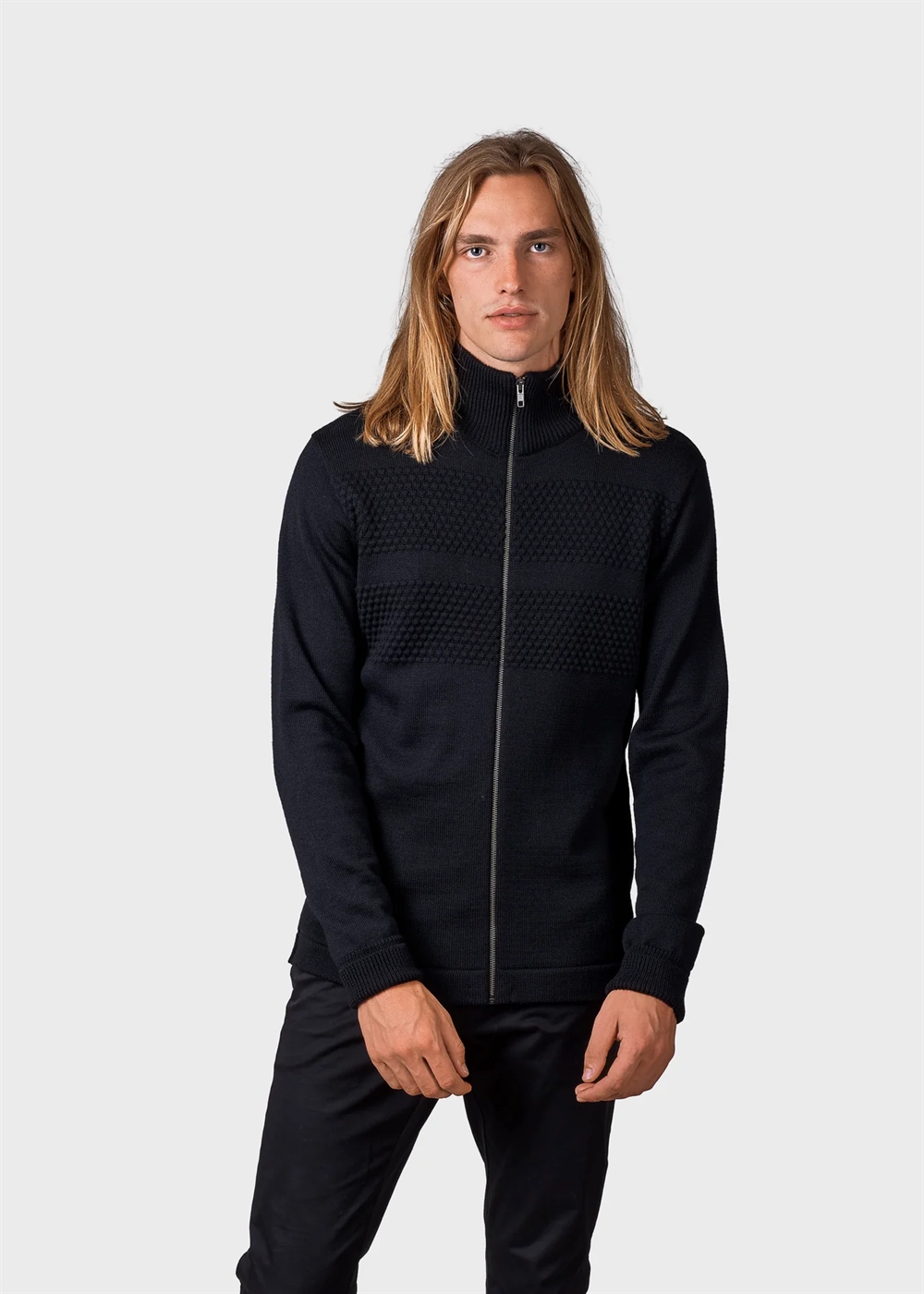 Klitmøller Collective Marinus knit cardigan - Black