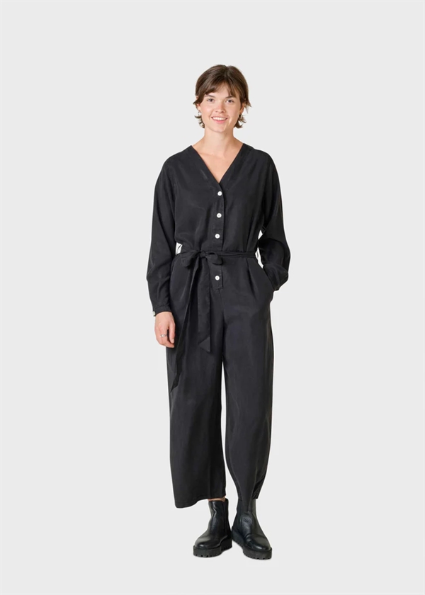 Klitmøller Marna Longsleeve Jumpsuit - Black