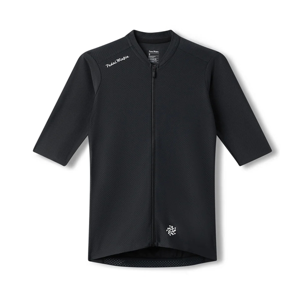 Pedal Mafia Men's Pro Delta Short Sleeve Jersey - Black