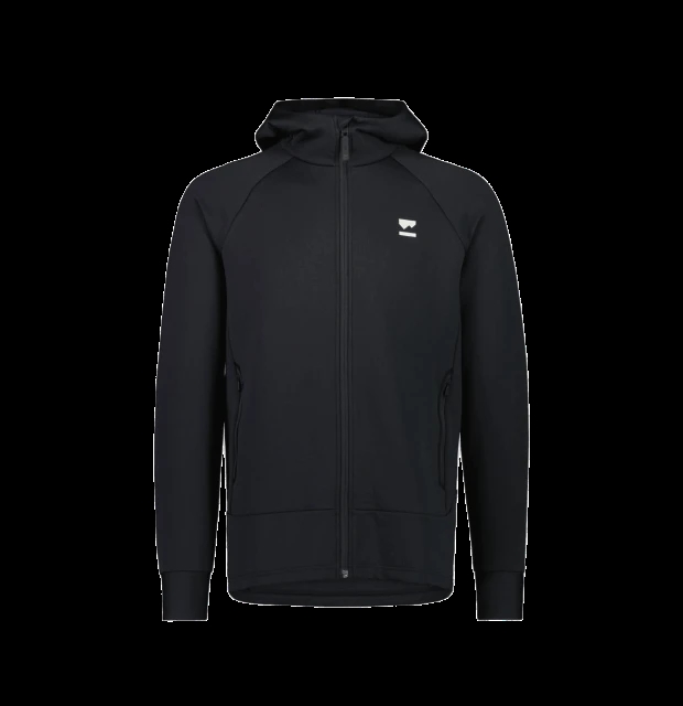 Mons Royale Nevis Wool Fleece Hood Black