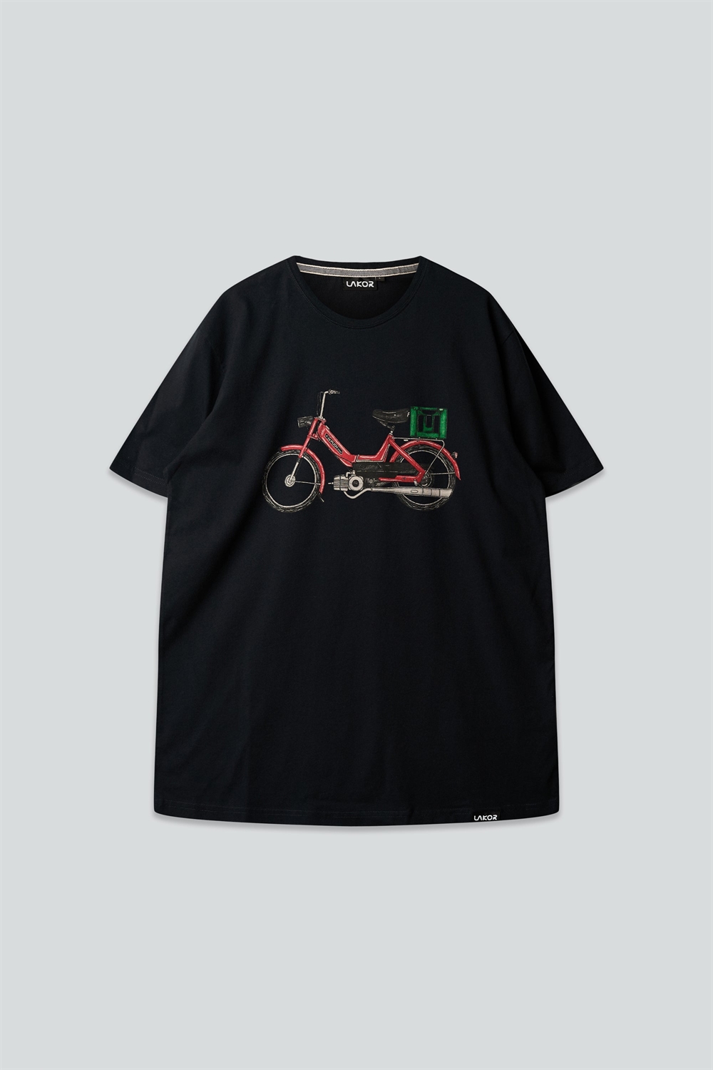 Lakor Red Maxi T-Shirt - Moonless Night