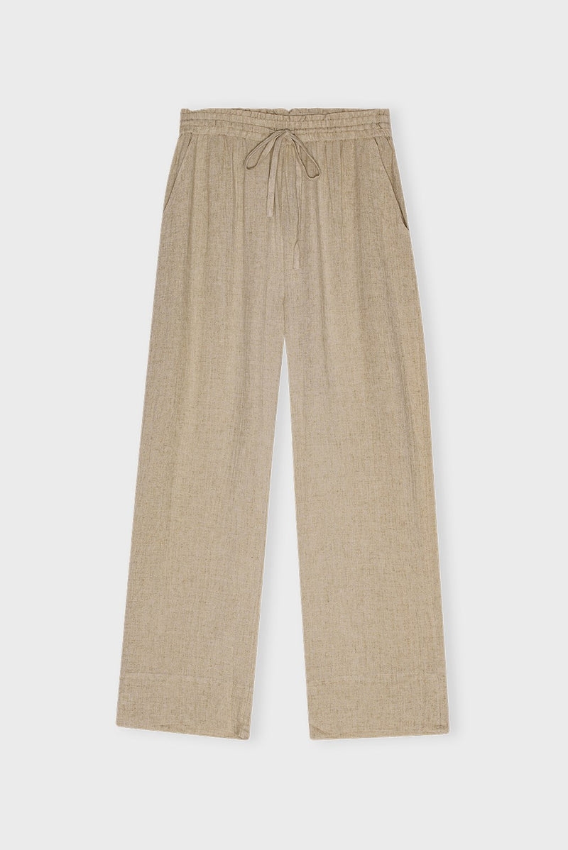 Moshi Moshi Mind Mara Pants Linen - Natural Linen