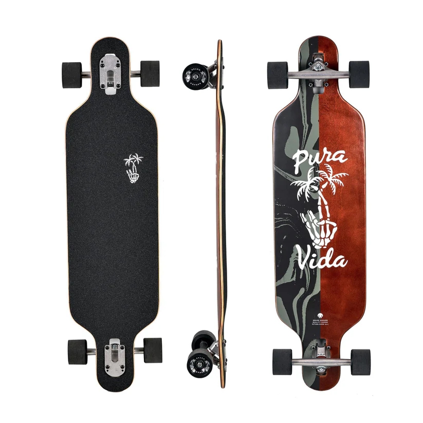 NSC - Grand Gopher Drop through Longboard - Pura Vida 42" x 9,75