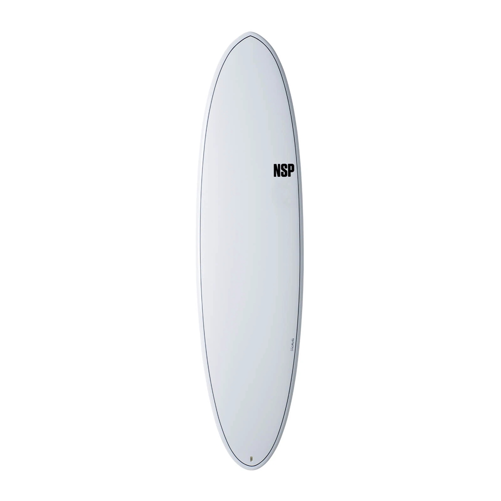 NSP Elements HDT Fun 7\'6" White FTU Surfboard