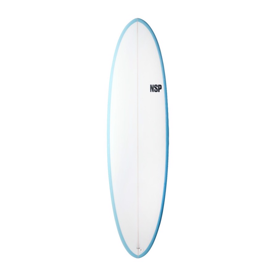 NSP Magnet 7´2" PU Skyblue FTU Surfboard
