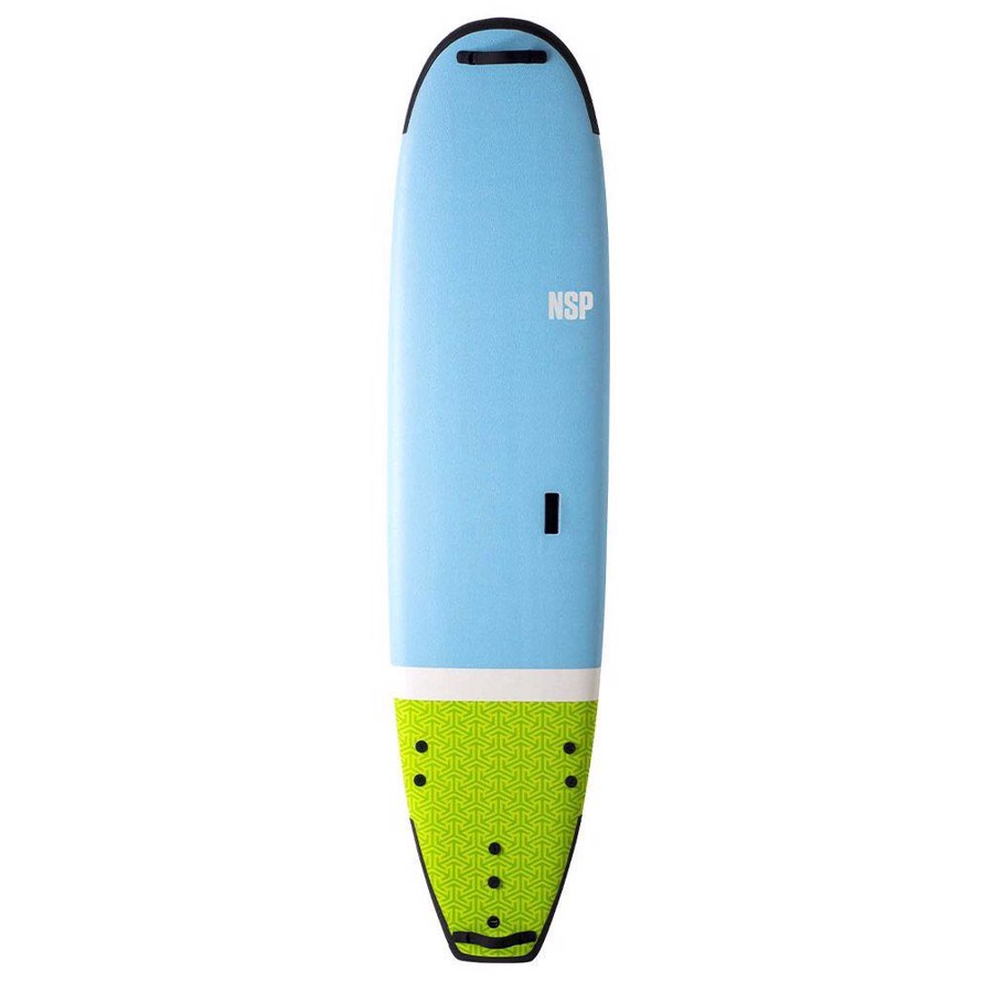 NSP Soft Surf Wide 8\'4" Tail Dip Green Surfboard