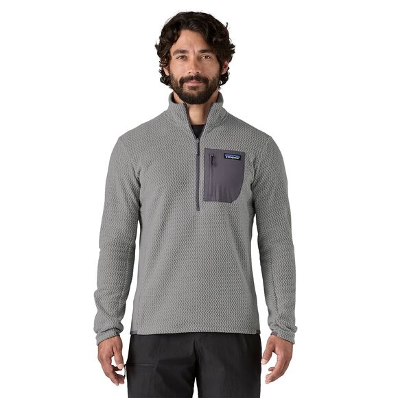 Patagonia Mens R1 Air Zip Neck - Forever Grey