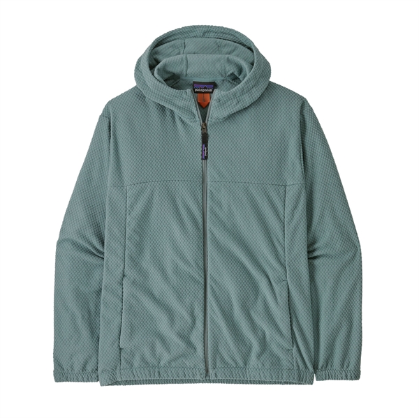 Patagonia Mens Textured Fleece Hoody - Blue Sage