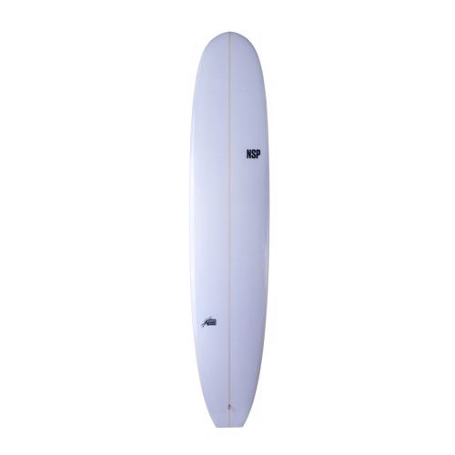 NSP Sleep walker PU 9'6" Clear Surfboard