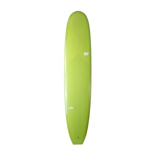 NSP Sleep walker PU 9'6" Green Surfboard