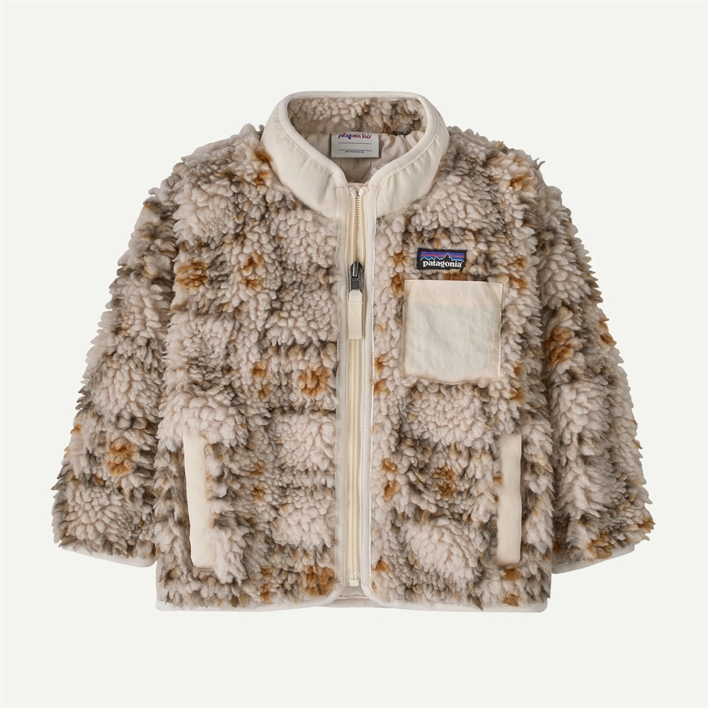 Patagonia Baby Retro-X Jacket - 	Snowshoe Hare: Natural