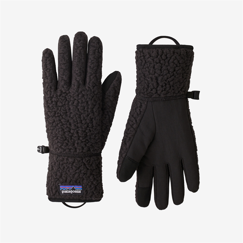 Patagonia Retro Pile Gloves - Black