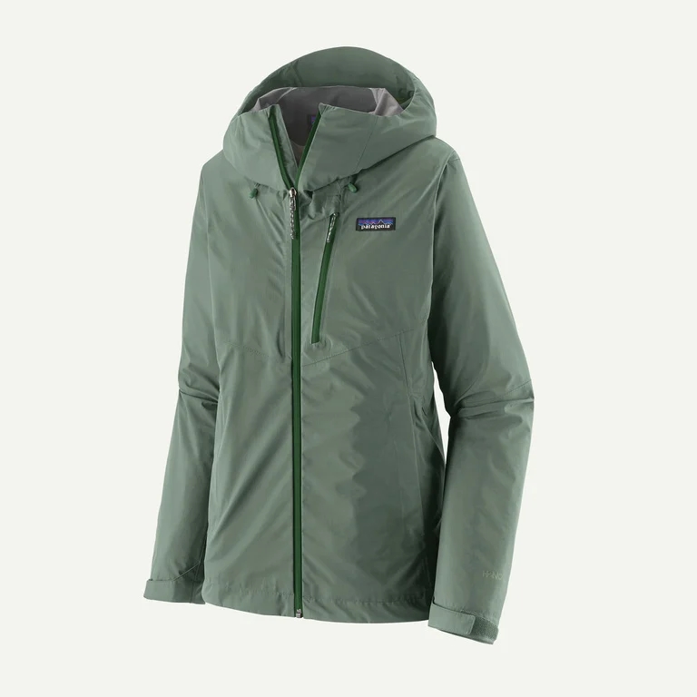 Patagonia Womens Granite Crest Rain Jacket - Canopy Green