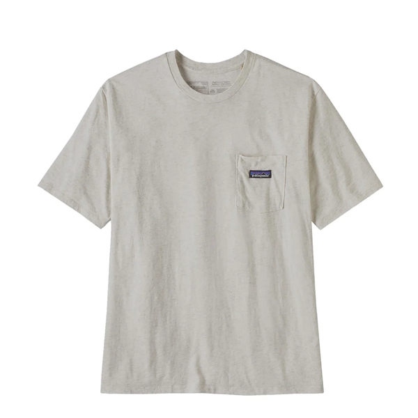 Patagonia Mens Daily Pocket Tee - Birch White