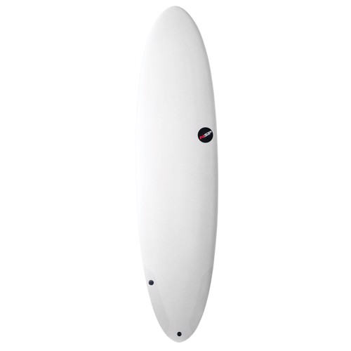 NSP Protech Fun 7'6" White Surfboard