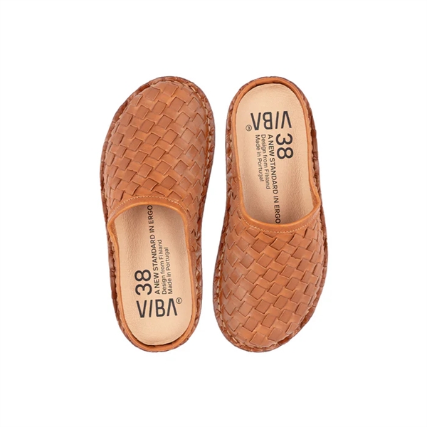 VIBAe ROMA Woven Leather - Cognac