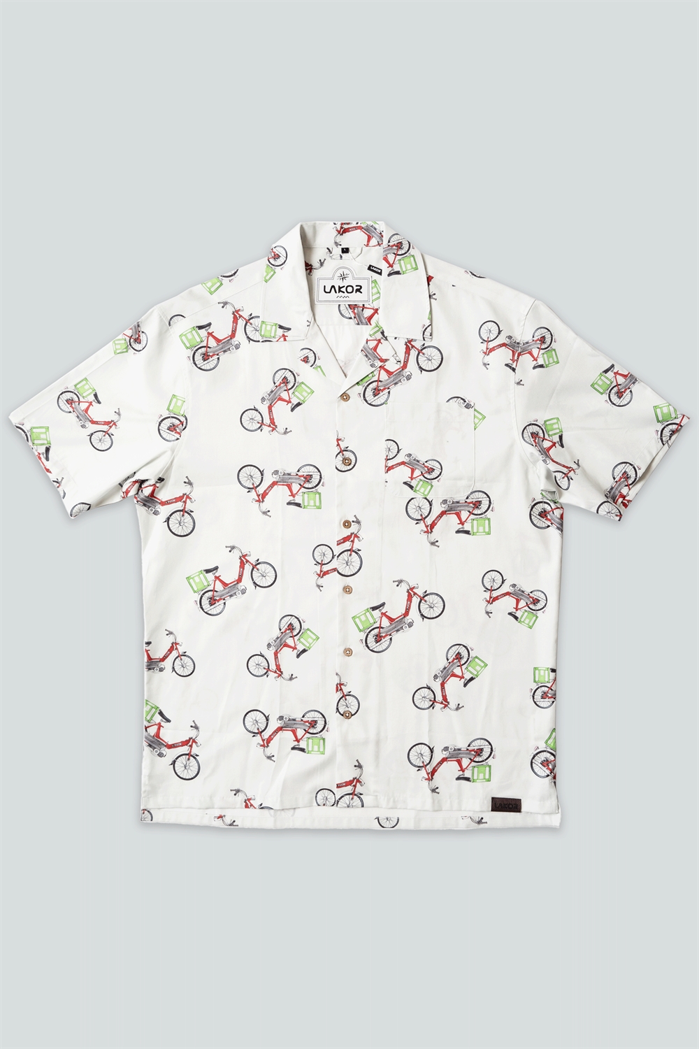 Lakor Red Puch Shirt - Star White