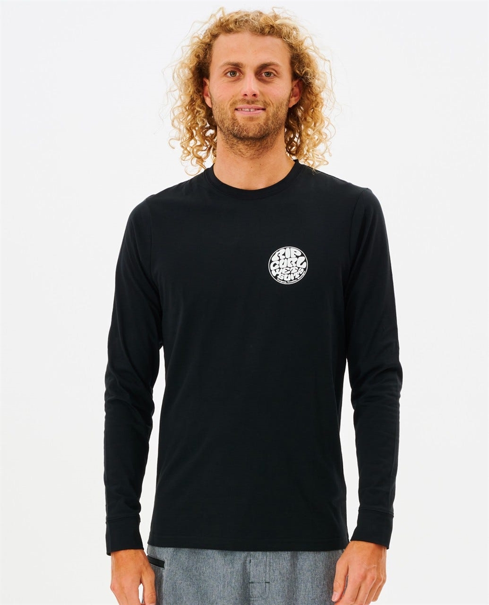 Rip Curl Icons of Surf UPF L/S T-Shirt - Black