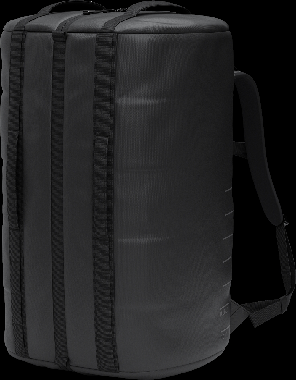 db Roamer Pro Split Duffel 70L - Black Out