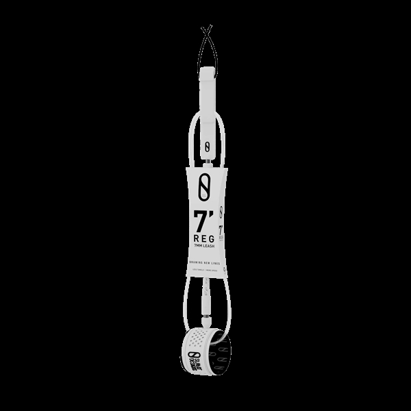 Firewire 7\' Regular 7mm Leash - Clear