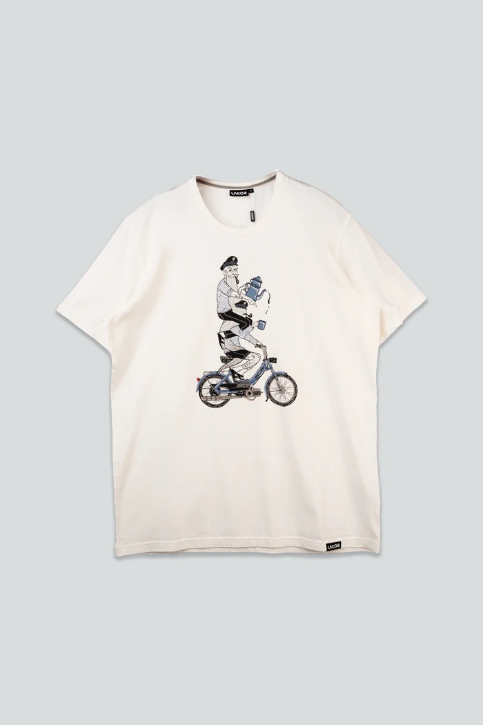 Lakor Hitching A Ride T-shirt - Starwhite 