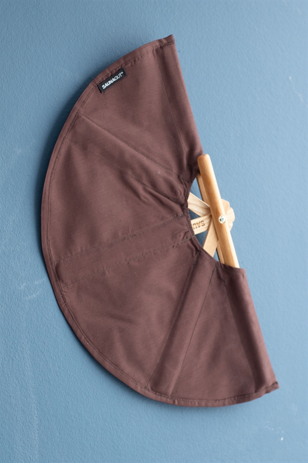 SaunaGut Micro vifte til røgelse - Brun