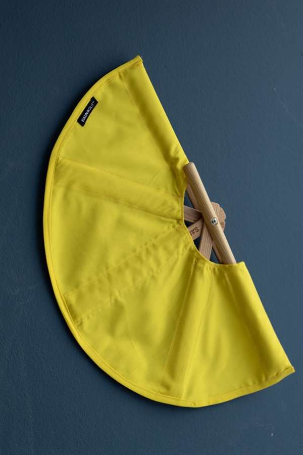 SaunaGut Micro vifte til røgelse - Gul