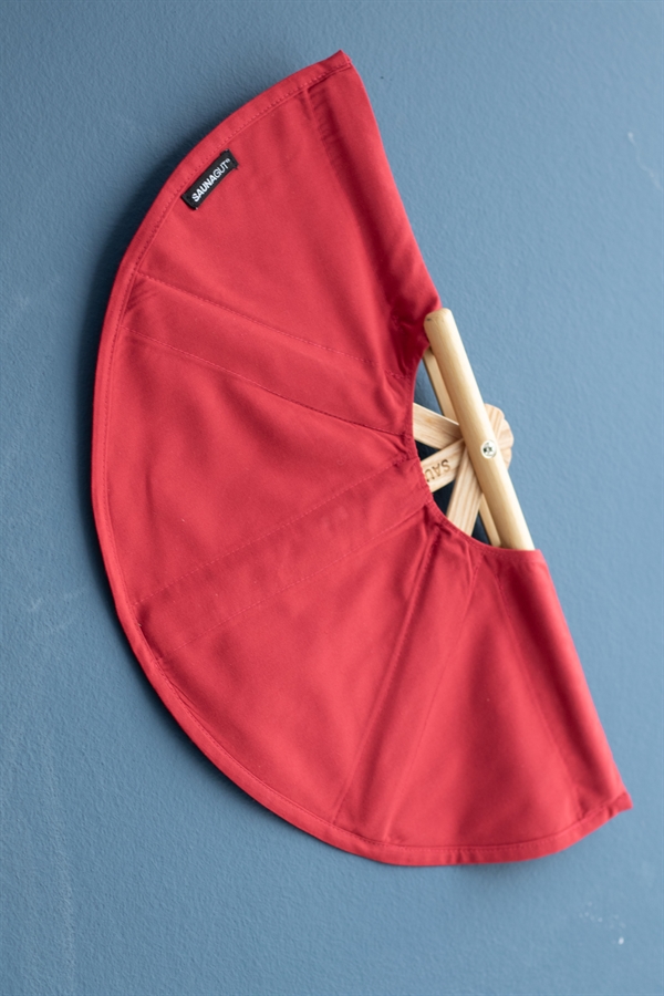 SaunaGut Micro vifte til røgelse - Rød